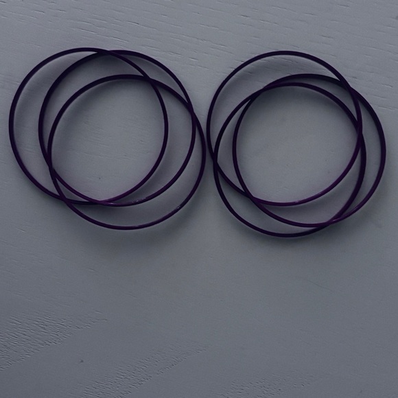 New York & Company Accessories - 3/20$ Red and Silver Bangles Set